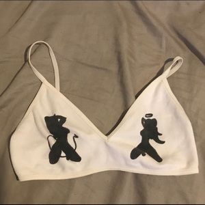 Artbabygirl American Apparel bralette o-mighty